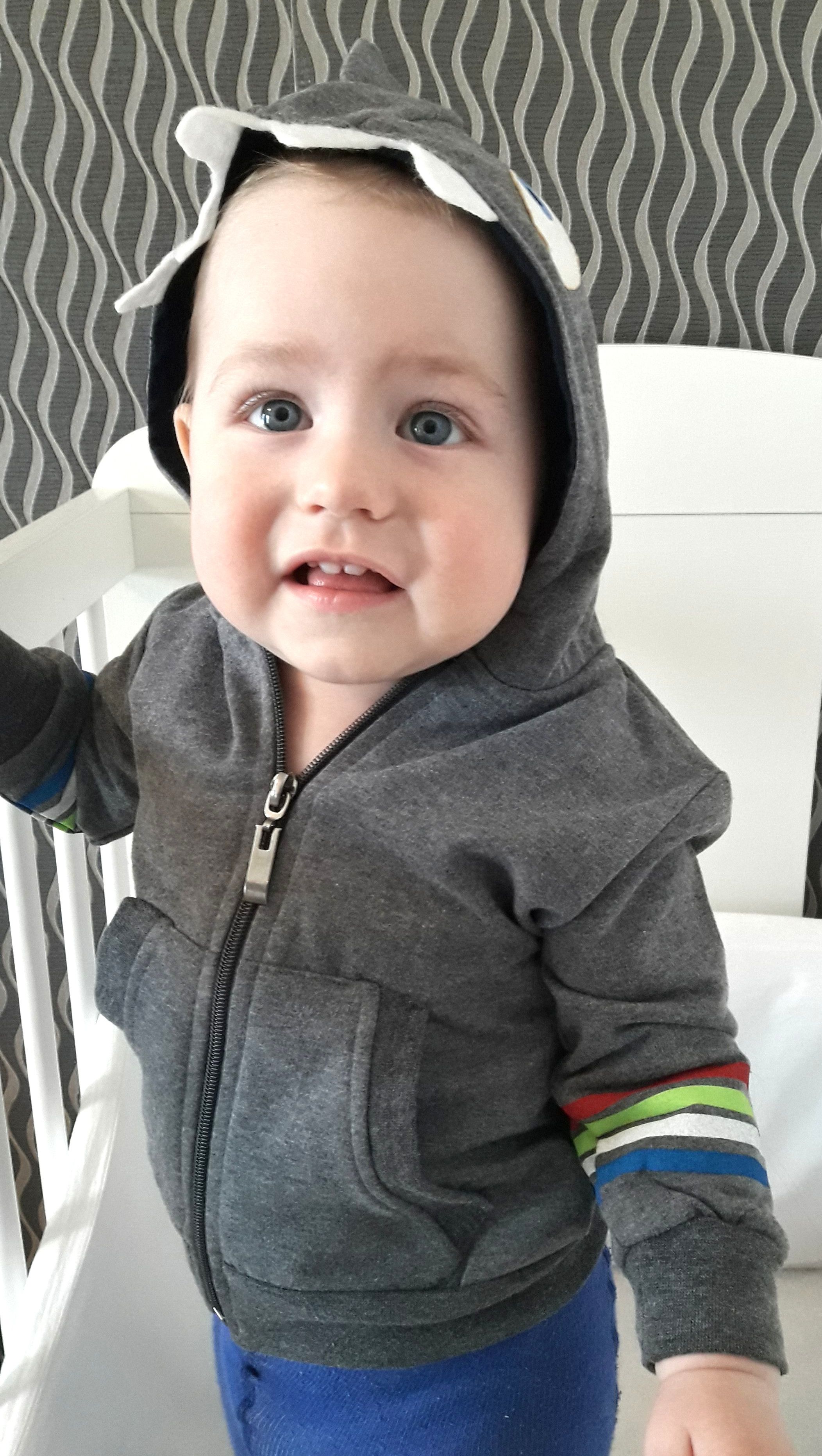 Chlapecká podzimní mikina na zip Cigit Kids 104 - obrázek 3