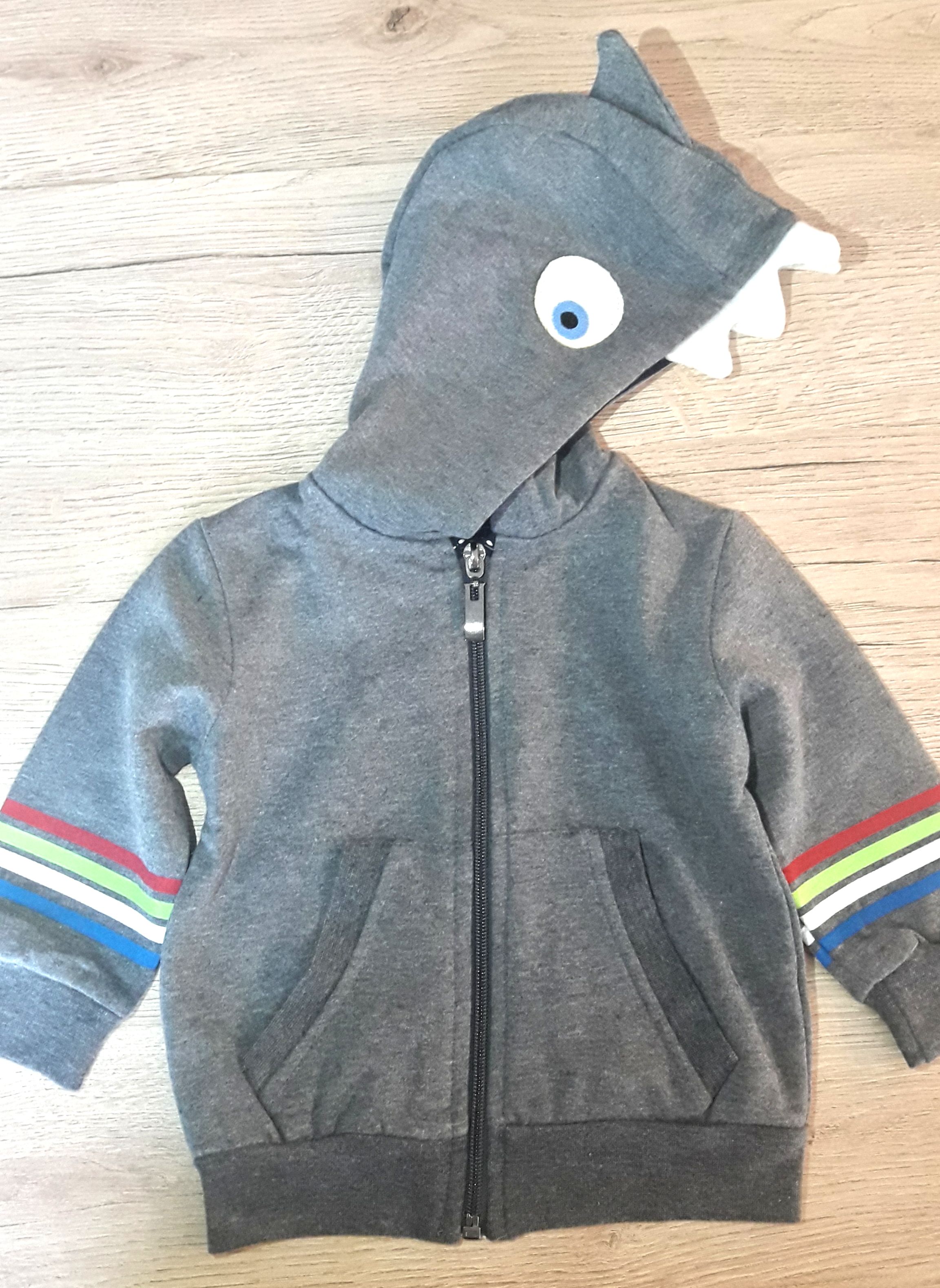 Chlapecká podzimní mikina na zip Cigit Kids 104 - obrázek 4