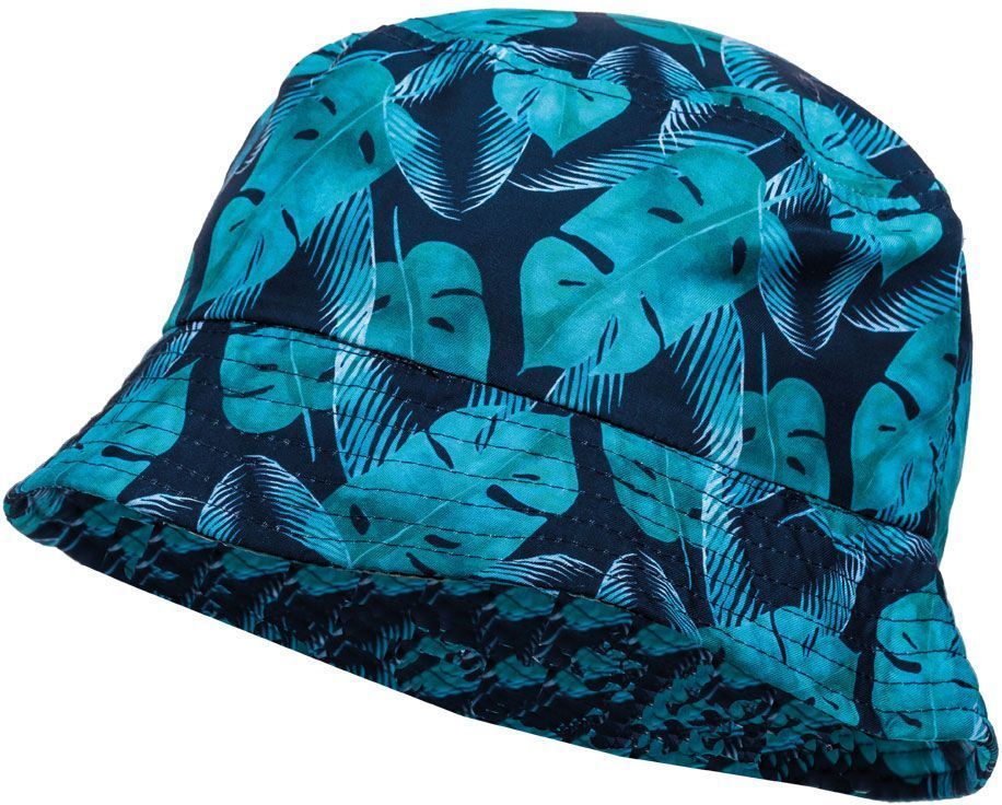 Maximo Kids Hat Palm Leaves - navy/tropengrün 51 - obrázek 1