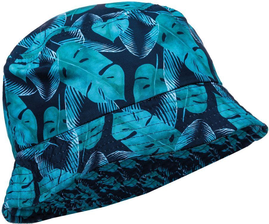 Maximo Kids Hat Palm Leaves - navy/tropengrün 51 - obrázek 2