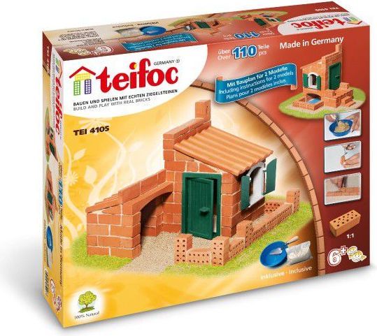 Teifoc Miquel Stavebnice Domek 110ks - obrázek 3
