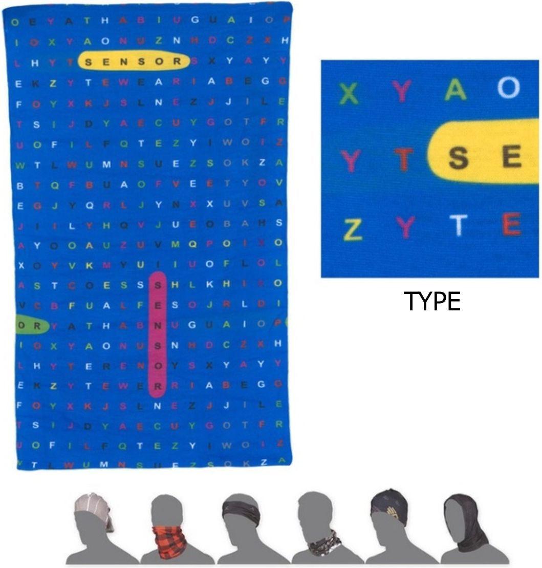 Šátek SENSOR Tube dětský - obrázek 4
