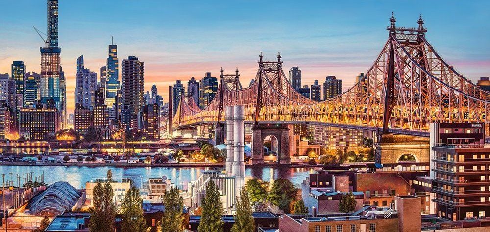 CASTORLAND Puzzle Dobrý večer, New Yorku! 4000 dílků - obrázek 1