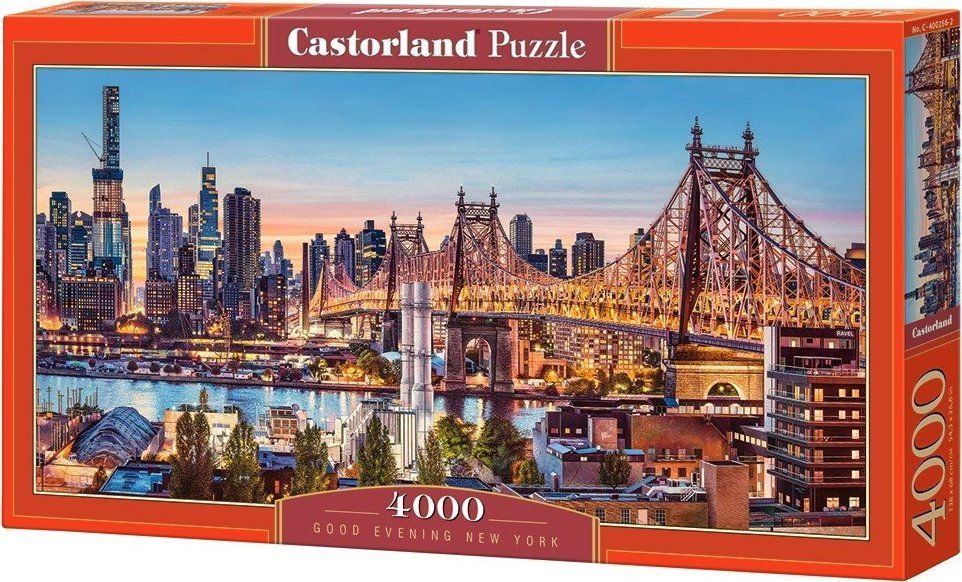 CASTORLAND Puzzle Dobrý večer, New Yorku! 4000 dílků - obrázek 2