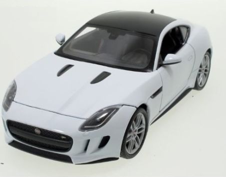 Welly - Jaguar F-Type Coupe model 1:24 white - obrázek 1