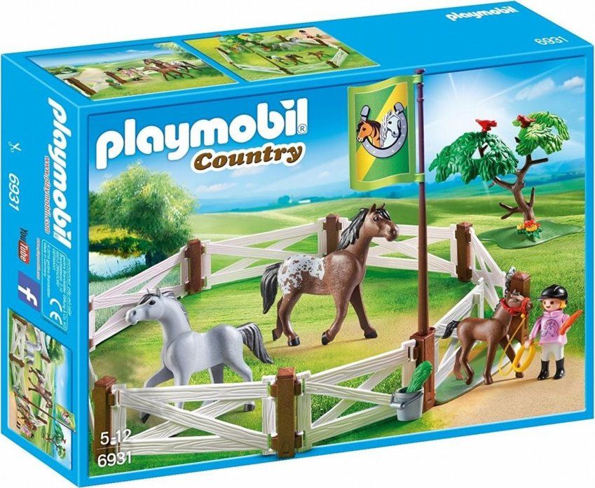 PLAYMOBIL Ohrada pro koně 6931 - obrázek 1
