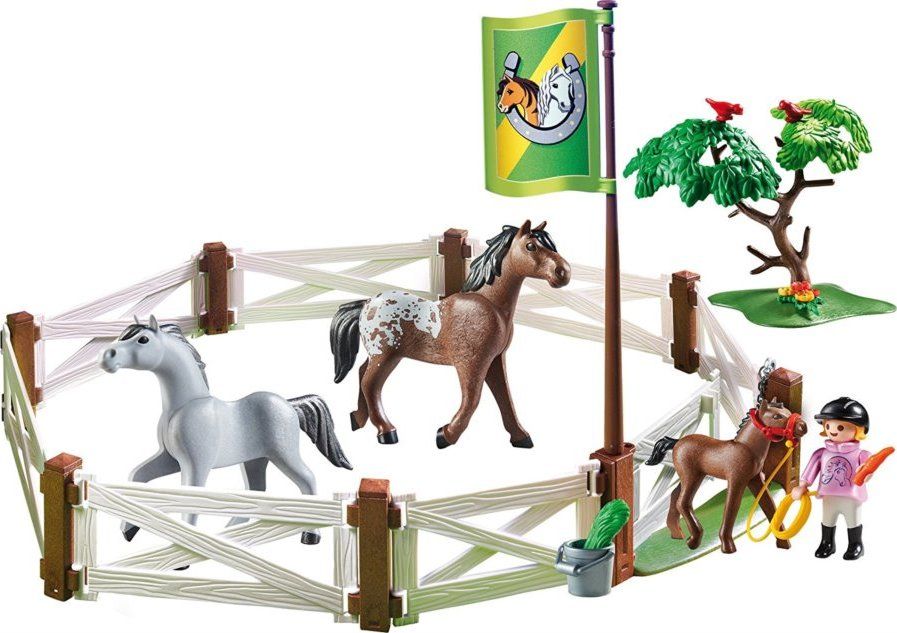 PLAYMOBIL Ohrada pro koně 6931 - obrázek 5