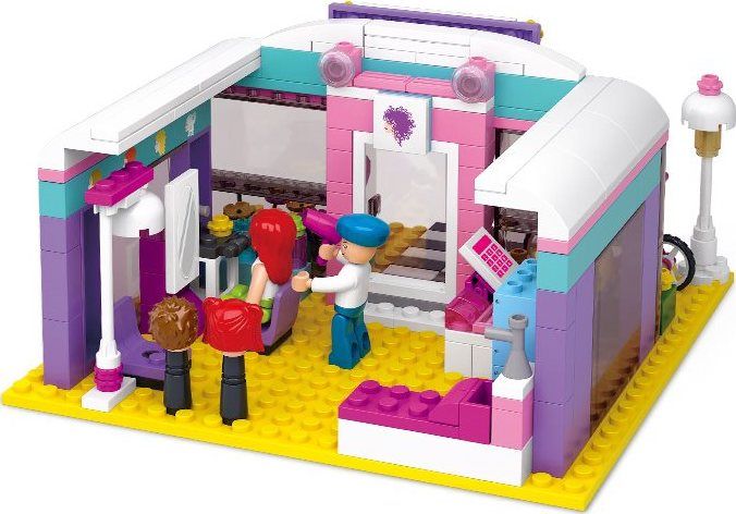 Sluban Girls Dream Town M38-B0526 Salón krásy - obrázek 4