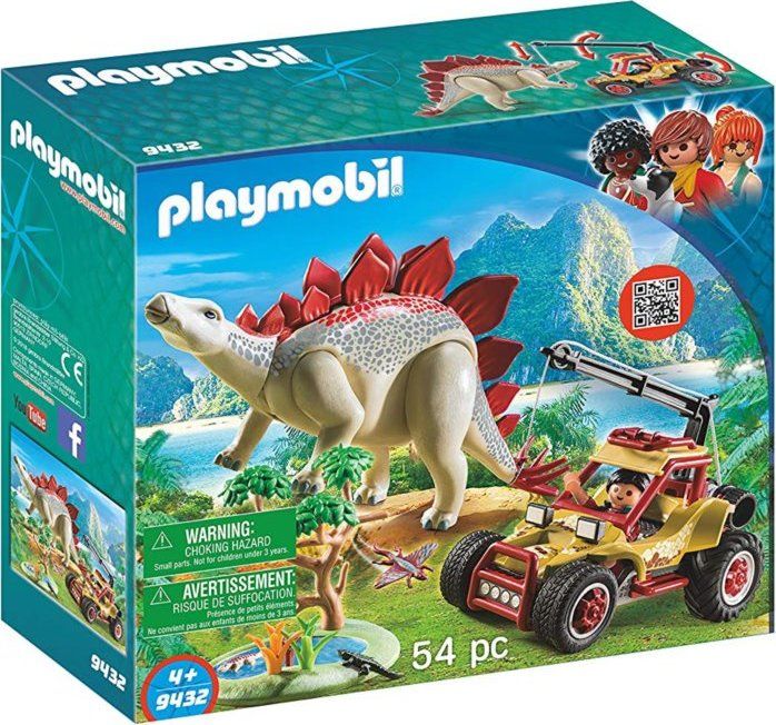 PLAYMOBIL Výzkumné auto se stegosaurem 9432 - obrázek 1
