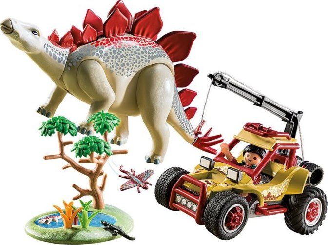 PLAYMOBIL Výzkumné auto se stegosaurem 9432 - obrázek 4