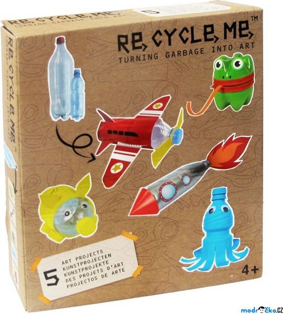 Kreativní sada - Re-cycle-me, Pro kluky, PET lahev - obrázek 1