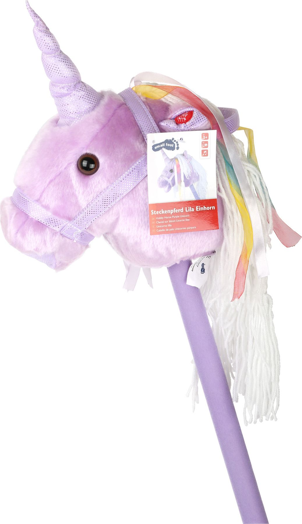 SMALL FOOT BY LEGLER Small Foot Koník na tyči jednorožec Unicorn - obrázek 3