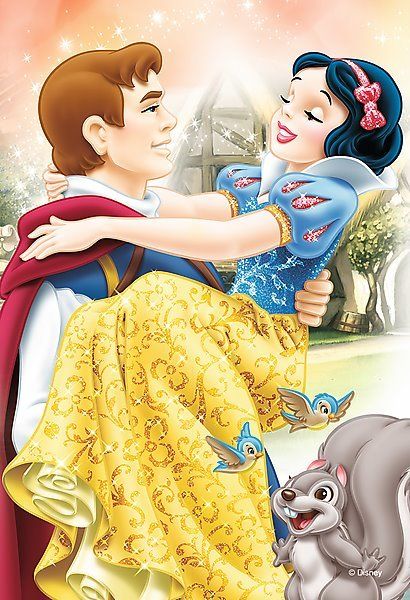 TREFL Puzzle Disney princezny: Sněhurka a princ 54 dílků - obrázek 2