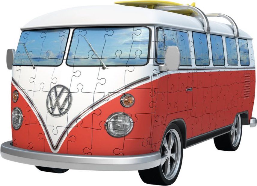 RAVENSBURGER 3D puzzle Autobus Volkswagen T1 162 dílků - obrázek 2