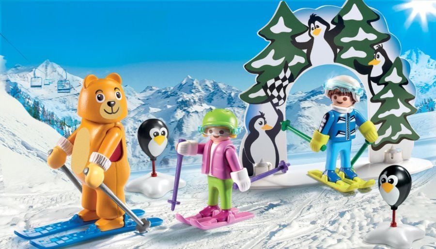 PLAYMOBIL Lyžařská škola 9282 - obrázek 2
