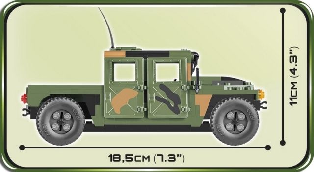 Cobi 24304 NATO zelené, 255 k, 1 f - obrázek 4