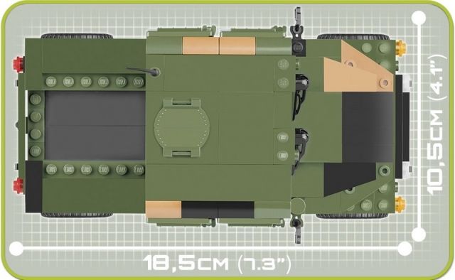 Cobi 24304 NATO zelené, 255 k, 1 f - obrázek 5