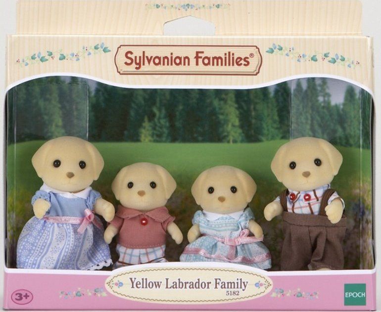 Sylvanian Families 5182 Rodina pejsků - labradoři - obrázek 2
