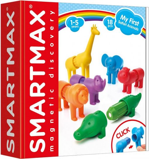 SmartMax - Moje první Safari zvířátka - 18 ks - obrázek 1