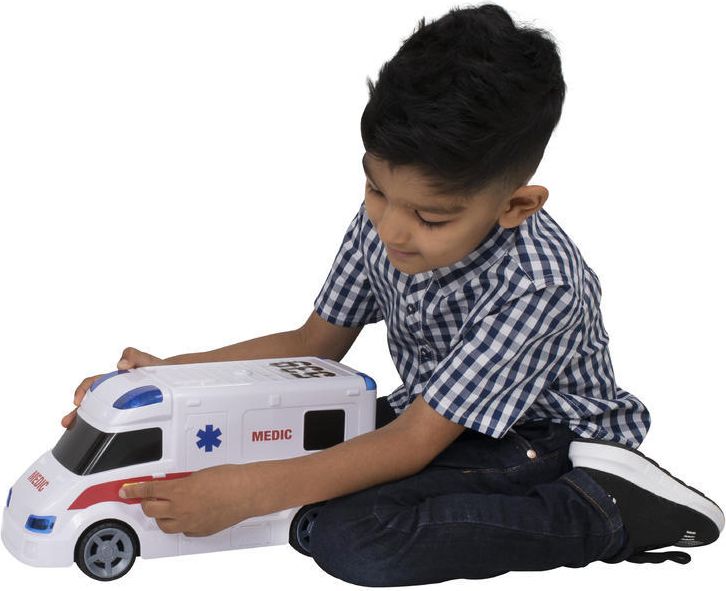 Wiky Vehicles Sanitka se světelnými a zvukovými efekty 34 cm - obrázek 2
