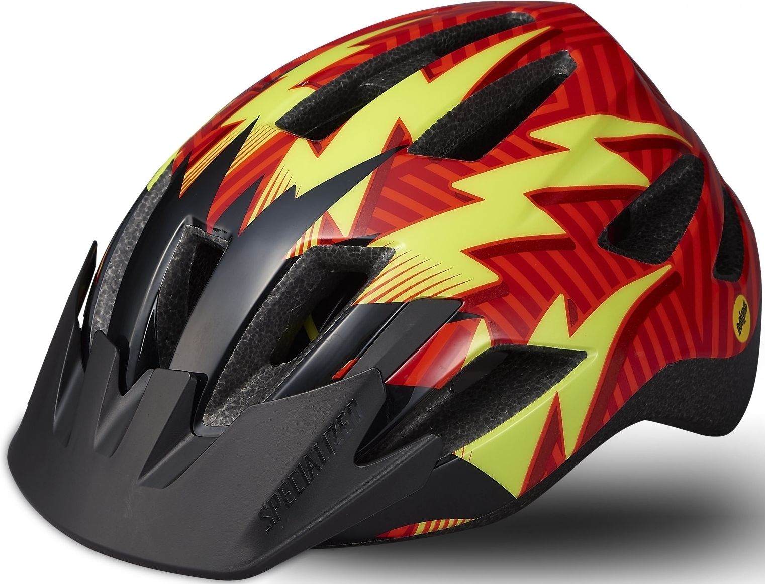 Specialized Shuffle Child Led Sb Mips - rocket red/black lightning 50-55 - obrázek 1