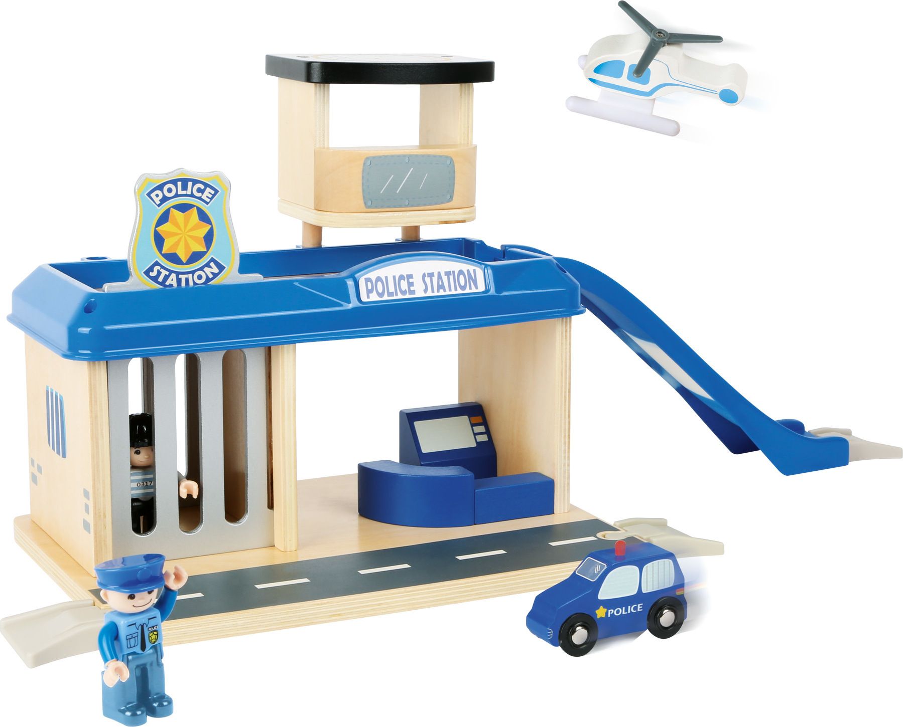 SMALL FOOT BY LEGLER Small Foot Policejní stanice s příslušenstvím - obrázek 1