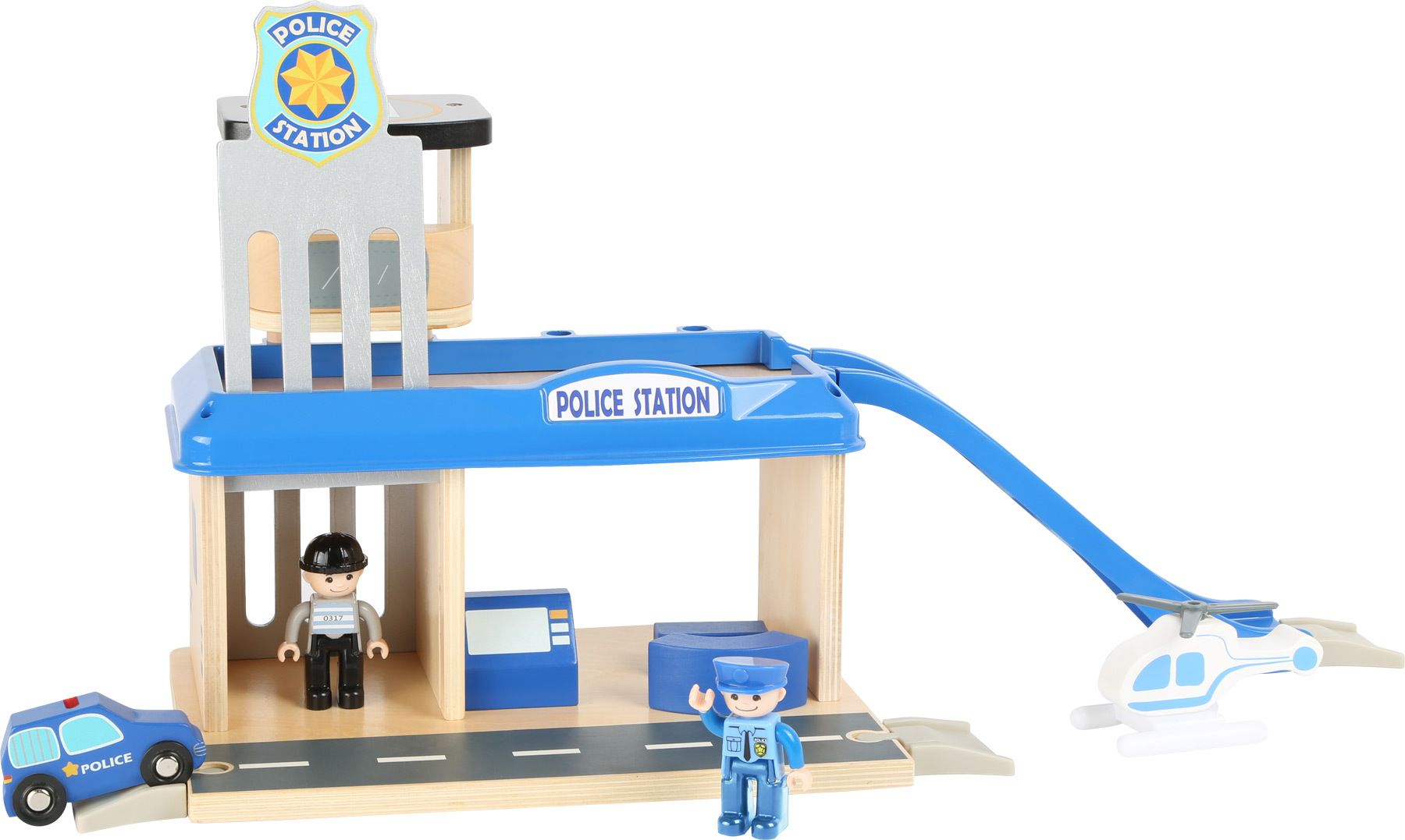 SMALL FOOT BY LEGLER Small Foot Policejní stanice s příslušenstvím - obrázek 3