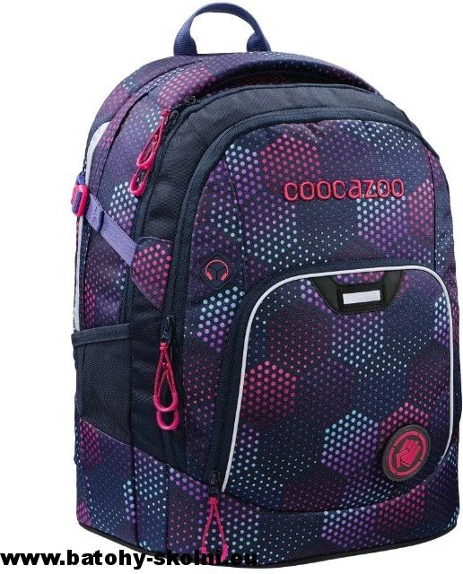 Školní batoh Purple Illusion RayDay Coocazoo - obrázek 2