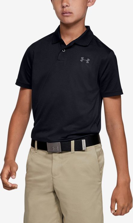 Polo triko dětské Under Armour | Černá | Chlapecké | XL - obrázek 1