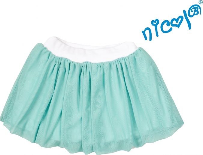 Nicol Dětská sukně Nicol,Mořská víla  - zelená vel. 98 98 (2-3r) - obrázek 1