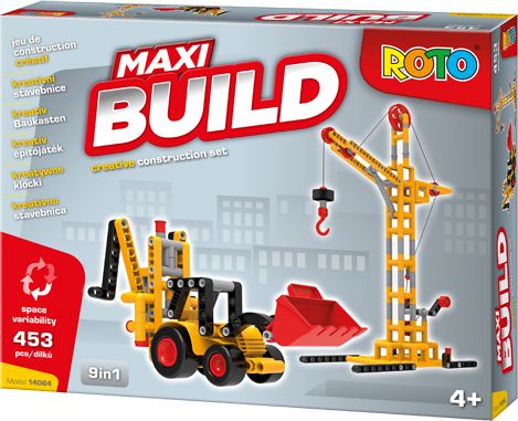 Efko ROTO STAVEBNICE - Maxi BUILD 453 dílků - obrázek 2