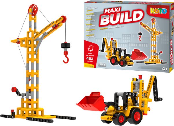 Efko ROTO STAVEBNICE - Maxi BUILD 453 dílků - obrázek 3