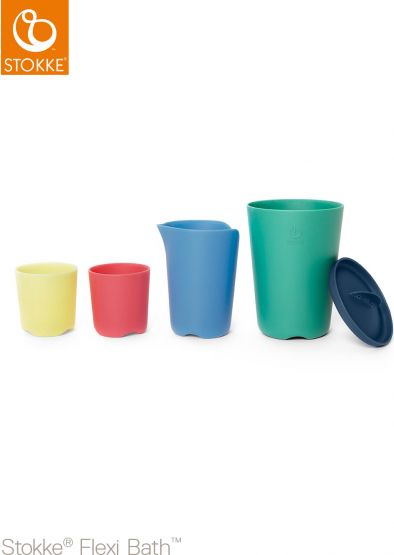Stokke Hrníčky na hraní ke skládací vaničce Flexi Bath® - obrázek 1