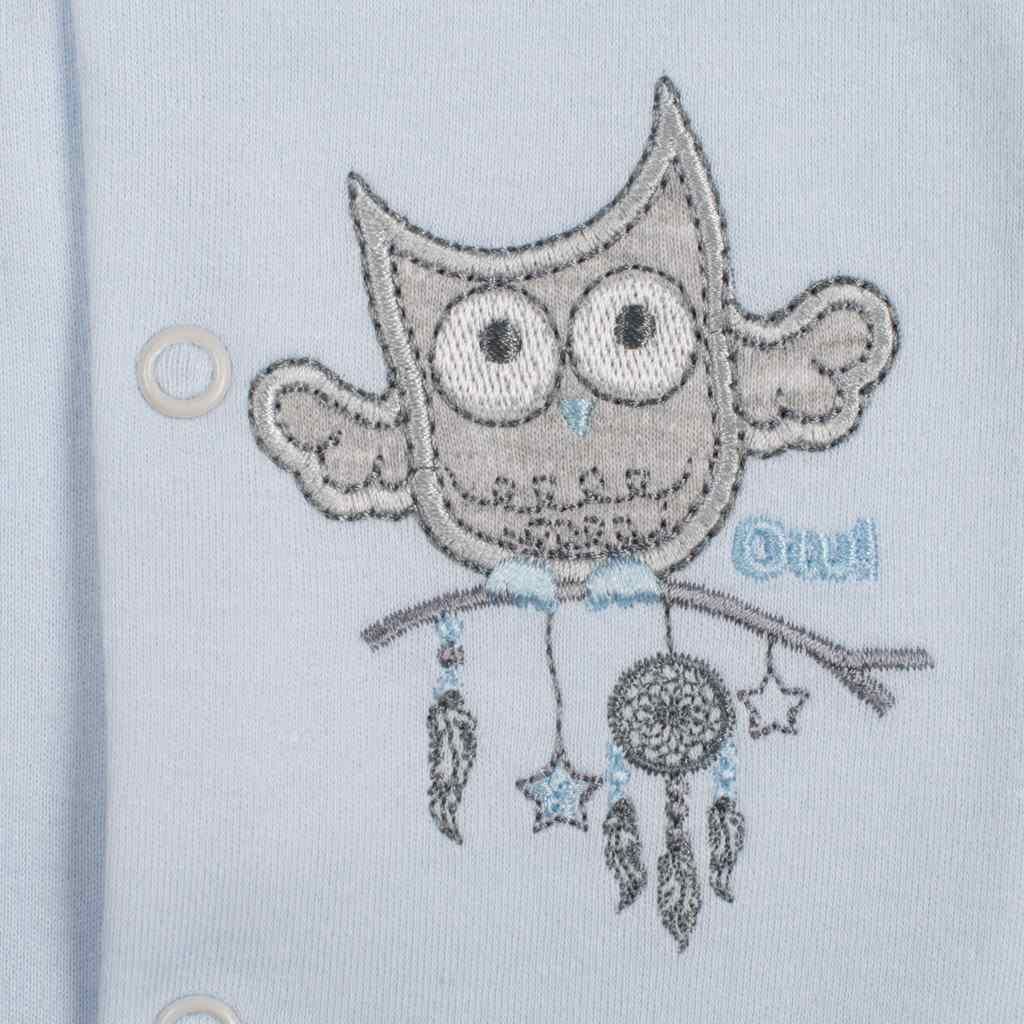 Kojenecký overal New Baby Owl modrý 86 (12-18m) - obrázek 2