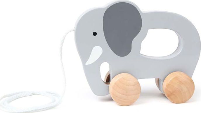 HAPE - Tahací slon na kolečkách - obrázek 1