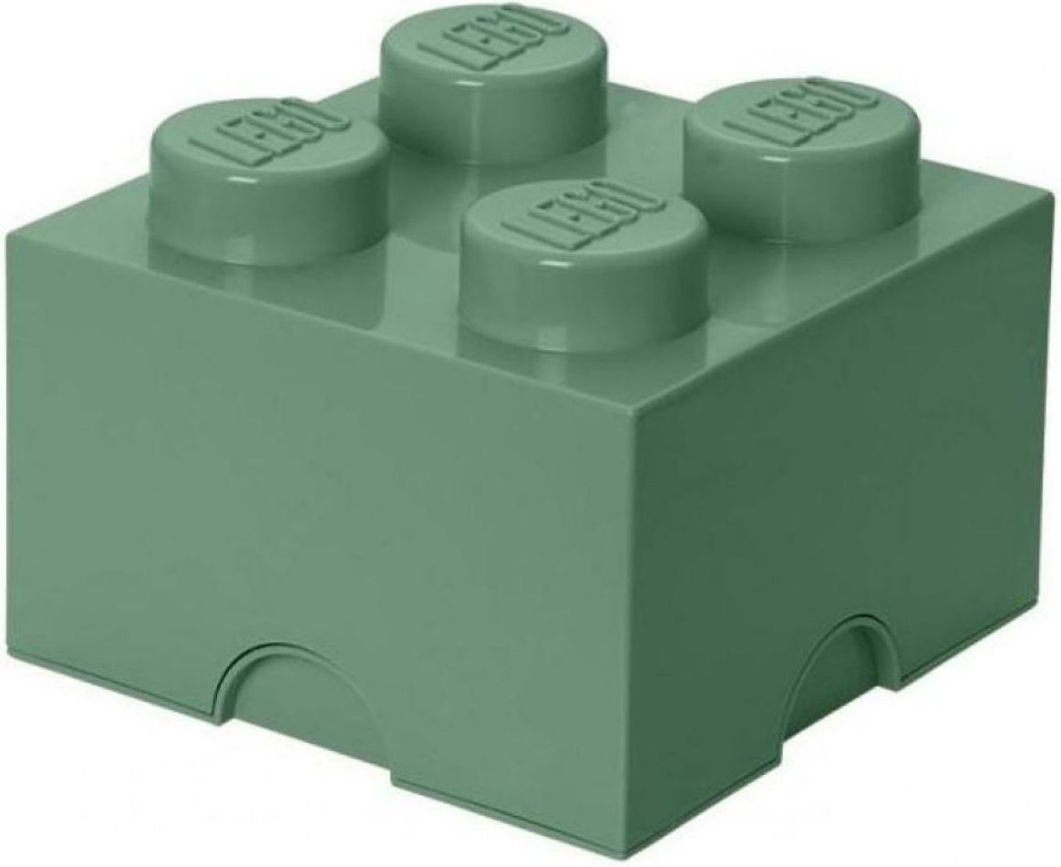 LEGO Úložný box 25 x 25 x 18 cm Army zelená - obrázek 1