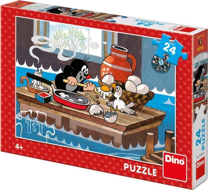 DINO Puzzle Krtek a orel 24 dílků - obrázek 2
