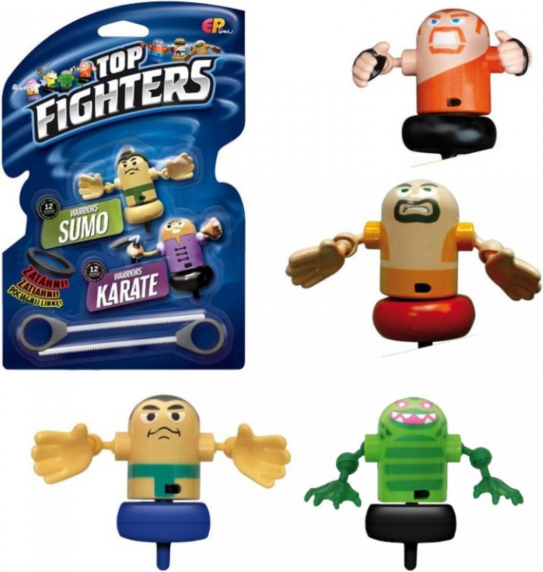 Multitoys 2 figurky top fighters - obrázek 1