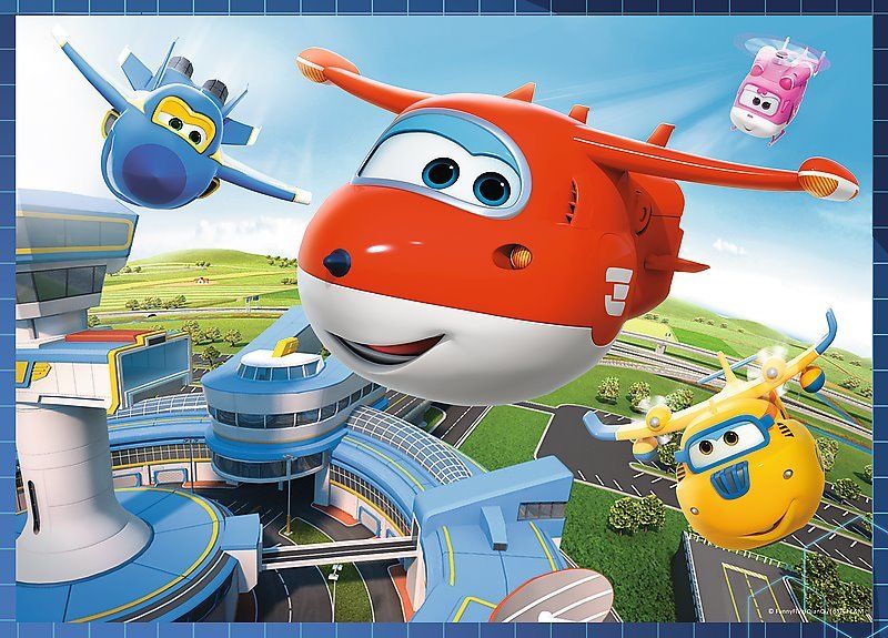 TREFL Puzzle Super Wings: Skvělý tým 4v1 (35,48,54,70 dílků) - obrázek 5