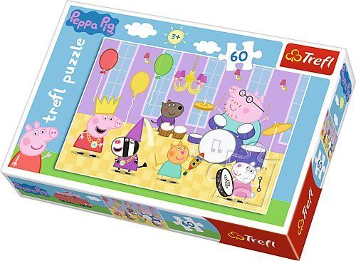 TREFL Puzzle Prasátko Peppa: Na plese 60 dílků - obrázek 2