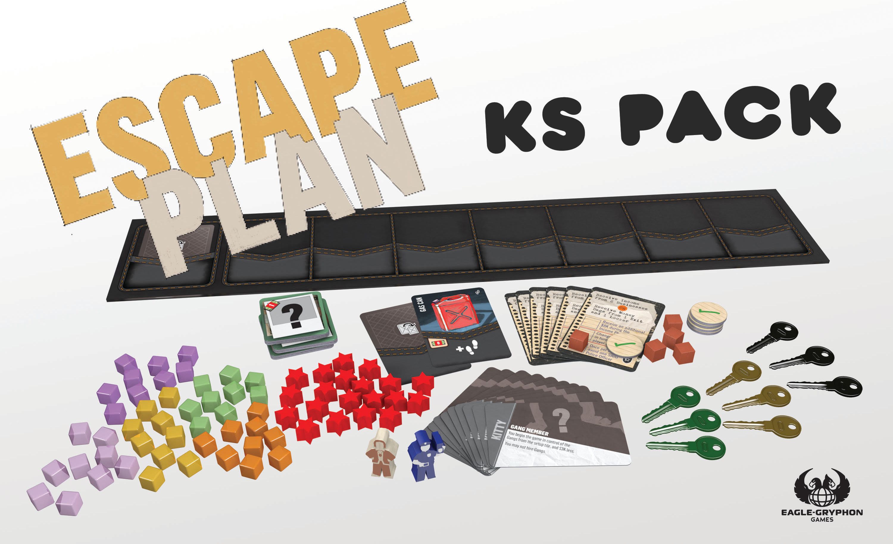 Eagle-Gryphon Games Kickstarter rozšíření pro Escape Plan - obrázek 1