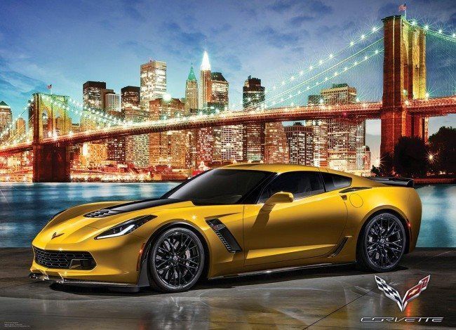 EUROGRAPHICS Puzzle Chevrolet Corvette Z06 1000 dílků - obrázek 1