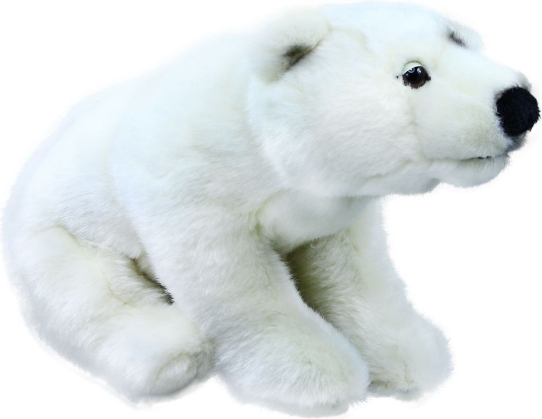 Rappa Plyšový medvěd polární 30 cm - obrázek 1