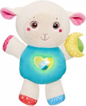 Ovečka s noční lampičkou a chrastítkem Chicco - First Love - obrázek 1
