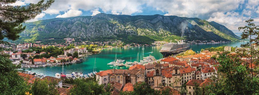 TREFL Panoramatické puzzle Kotor, Černá Hora 500 dílků - obrázek 1