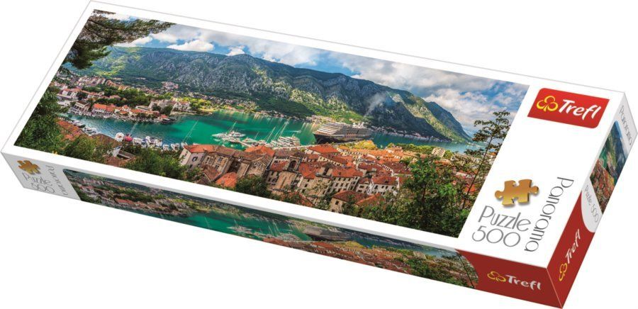 TREFL Panoramatické puzzle Kotor, Černá Hora 500 dílků - obrázek 2