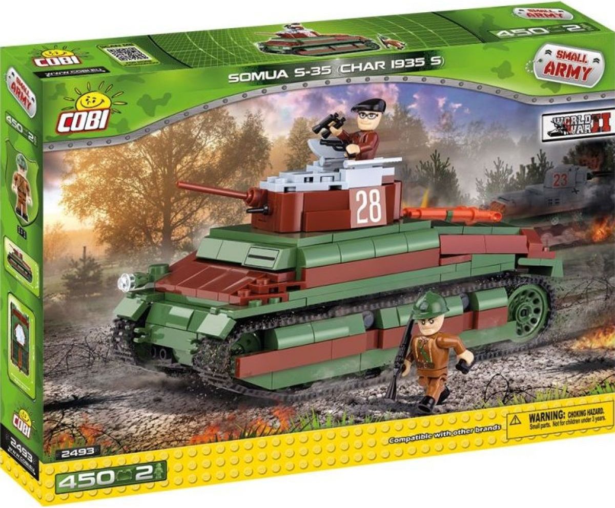 Cobi Malá Armáda 2.světová válka SOMUA S-35 - obrázek 1