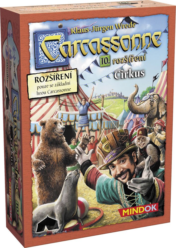 Mindok Carcassonne 2. edice: Cirkus - obrázek 1