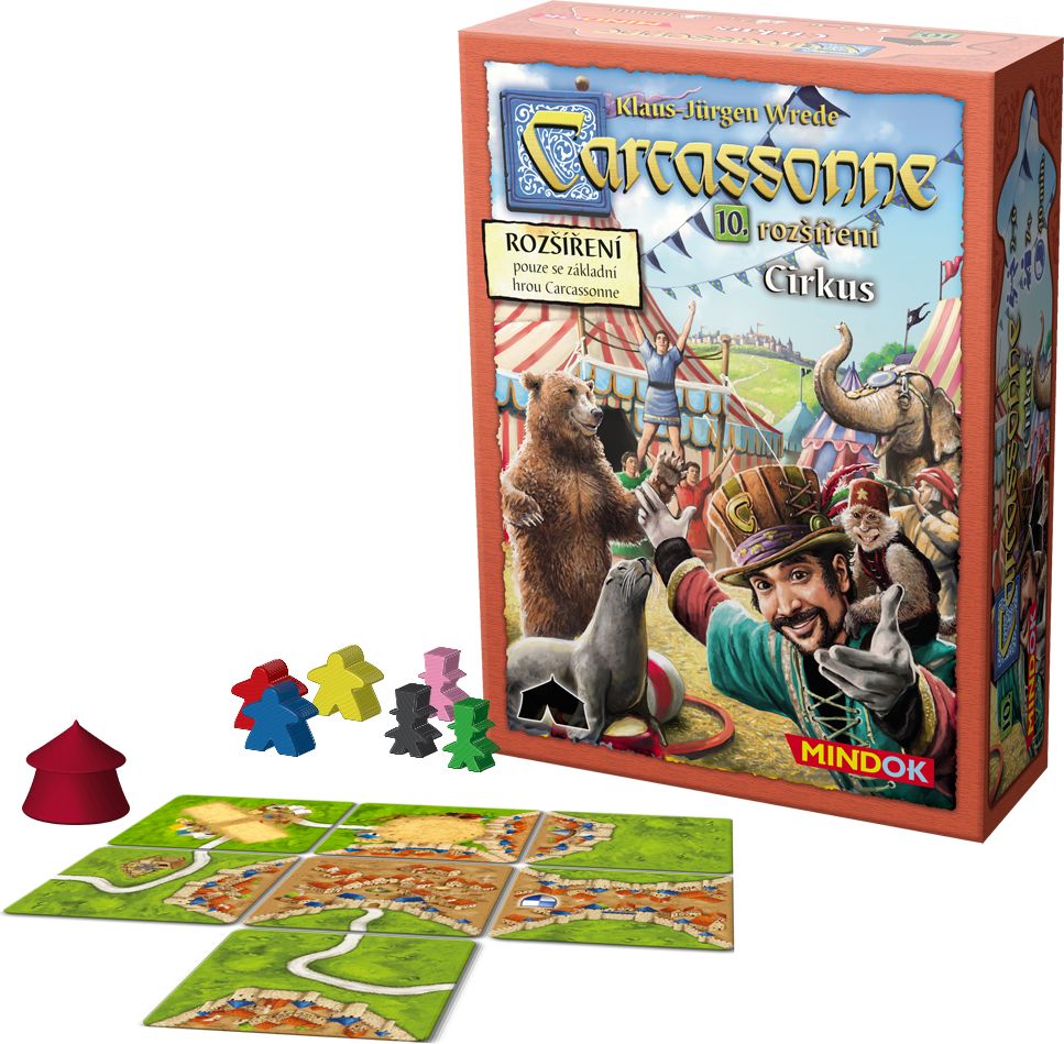 Mindok Carcassonne 2. edice: Cirkus - obrázek 2