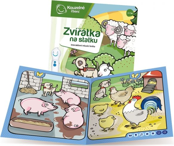 Albi Kniha Zvířátka na statku - obrázek 2